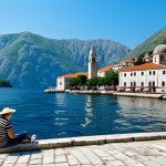 페라스트 마을 - "A picturesque view of Perast, Montenegro, showcasing the stunning Baroque architecture along the co...
