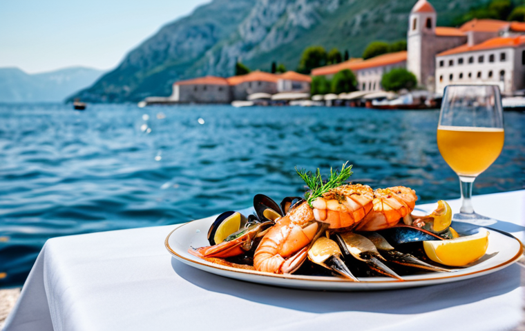페라스트 마을 - "A picturesque view of Perast, Montenegro, showcasing the stunning Baroque architecture along the co...