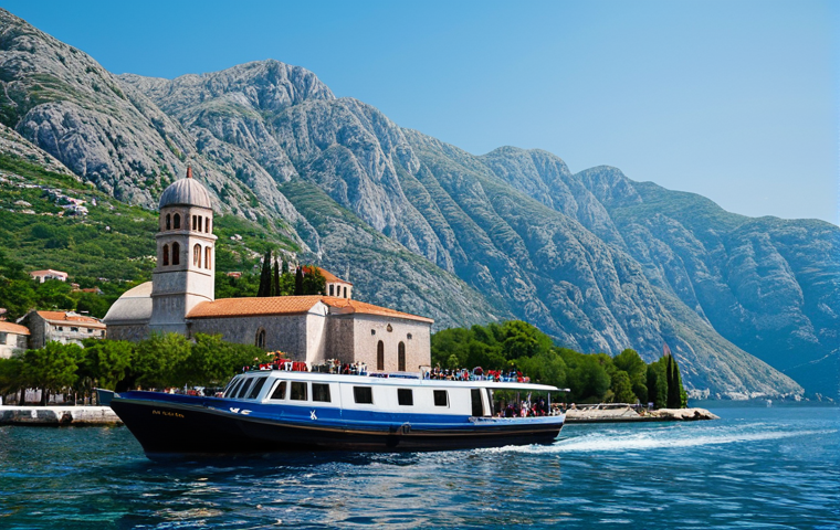 페라스트 마을 - "A delicious plate of freshly grilled seafood served at a waterfront restaurant in Perast, Montenegr...