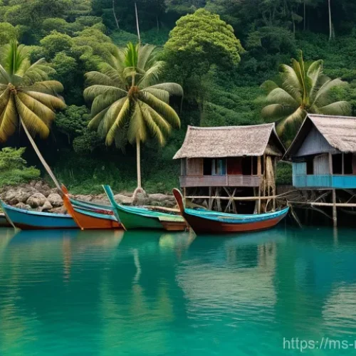 Home 26 몬테네그로의 레저 문화 - **Prompt 1: Serene Coastal Village Morning**
A tranquil and picturesque fishing village in South...